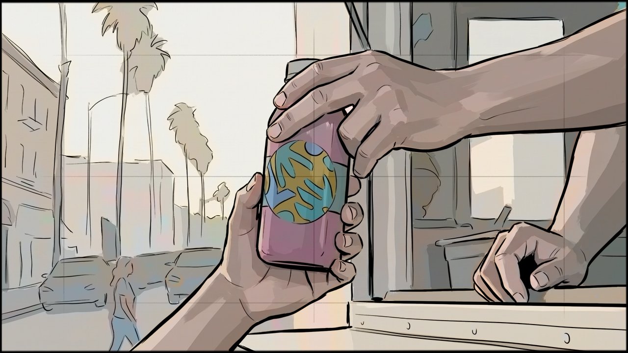 Music Video - Narrative - storyboard frame 9 by Dakota Warren
